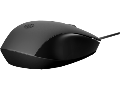 HP USB Mouse 150 Black Wired Optical Mouse - 240J6AA