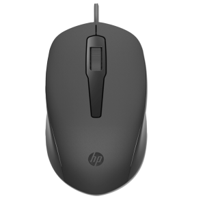 HP USB Mouse 150 Black Wired Optical Mouse - 240J6AA