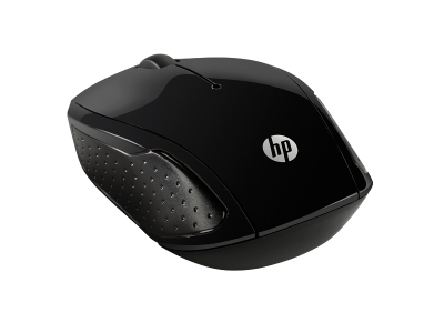 HP Wireless Mouse 200 Black - X6W31AA Wireless Optical Mouse
