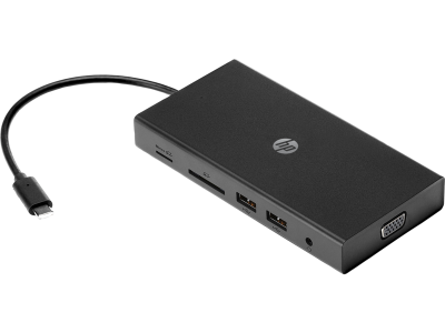 HP 11-in-1 Travel USB-C Multi Port Hub - 1C1Y5AA