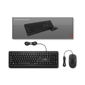 Lenovo 160 Wired Keyboard & Mouse Combo - GX31L52655