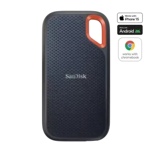 SANDISK E61 EXTREME PORTABLE EXTERNAL SSD V2 1TB- SDSSDE61-1T00-G25