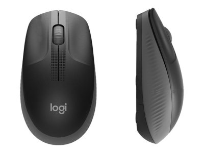 Logitech M190 Full Size Wireless Mouse - Grey-910-005905