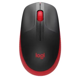 Logitech M190 Full Size Wireless Mouse - Red-910-005908