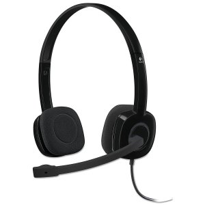 Logitech PC960 USB Headset with Noise-Cancelling Mic-981-000836