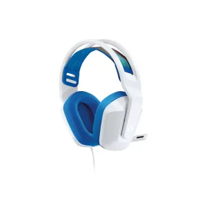 Logitech G335 Wired Gaming Headset – White-981-001018