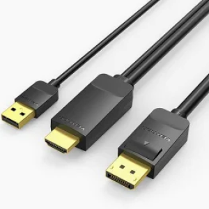 Vention ABJBG HDMI-A Male to DP Male  Cable