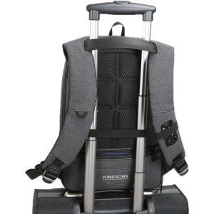 Kingsons Smart Anti‑theft Waterproof Laptop Backpack-KS3149W