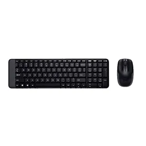 Logitech MK220 Wireless Keyboard & Mouse Combo - Black-920-003161