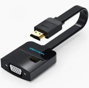 Vention Flat HDMI to VGA Converter 0.15M Black