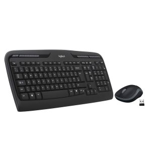 Logitech MK330 Wireless Keyboard & Mouse Combo - Black-920-003989