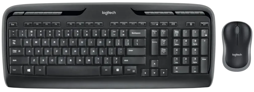 Logitech MK330 Wireless Keyboard & Mouse Combo - Black-920-003989