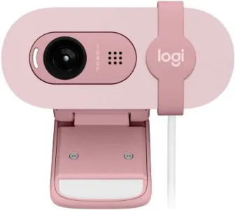 Logitech Brio 100 Full HD Webcam –Rose – USB-C-960-001623