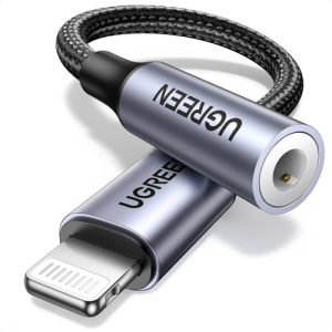 UGREEN US211 Lightning to 3.5mm Audio Adapter Dark Gre-30758