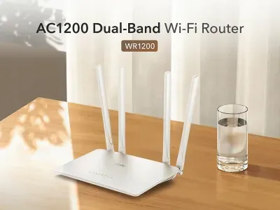 CUDY WR1200 AC1200 Dual - Band Wi-Fi Router