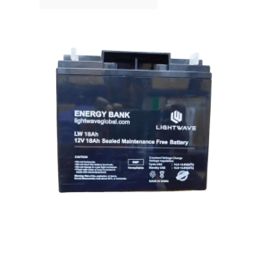 Lightwave 12V/18AH Ups battery-High Performance SMF battery-LW 18AH
