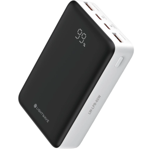 Lightwave 20000mAh Laptop Power Bank-LPB-65W
