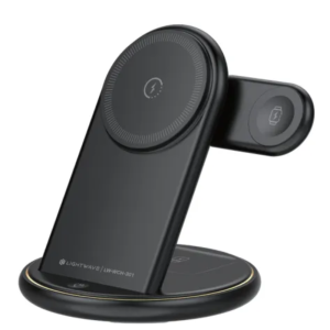 Lightwave 3-in-1 Wireless Charger for Phones Smart Watch & Earbuds-WCH-301