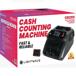 Lightwave LW-CCM-801 Touch Screen 1 CIS Cash Counting Machine-CCM-801