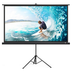 Lightwave TPS 240T Tripod Projector Screen Stand 240 × 240 cm-TPS-240T