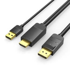 Vention ABJBG HDMI-A Male to DP Male  Cable