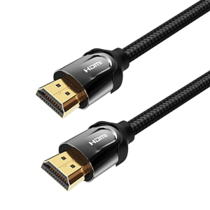 Vention Nylon Braided HDMI Cable 2M Black Metal Type