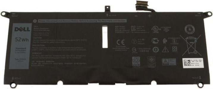 Original Dell XPS 13 9370 FHD i5 52Wh 7.6V Battery