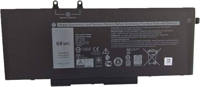 Original Dell 4GVMP 0C5GV2 X77XY 68Wh 7.6V Battery