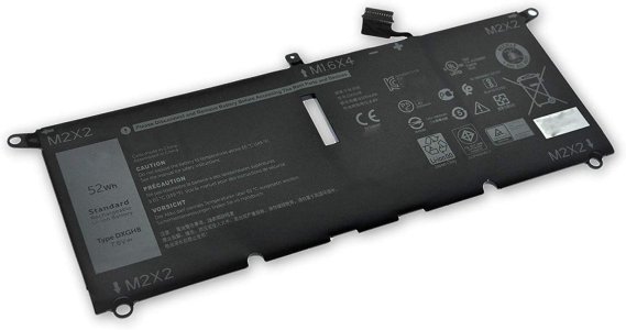Original Dell XPS 13 9370 XPS9370-7040SLV-PUS 52Wh 7.6V Battery