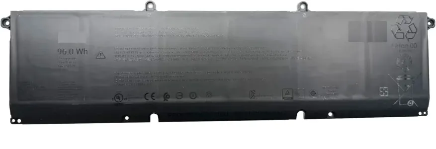 Original Dell Alienware 16X Aurora Ultra 9 275HX 96Wh 11.7V Battery