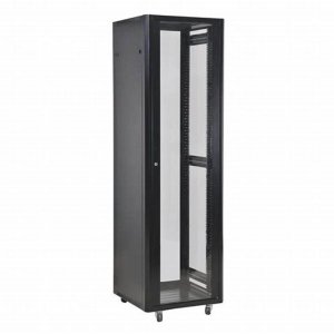 Generic 22U Networking Cabinet With Glass 600 x 600
