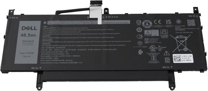 Dell Latitude 9520 2-in-1 7.6V 48.5Wh Laptop Battery