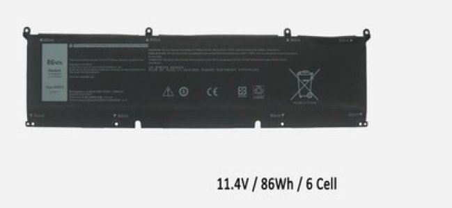Dell G15 5525 11.4V 86Wh Laptop Battery