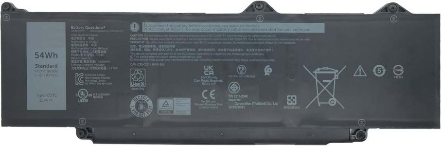 Dell GTG7N / KDM9P 11.4V 54Wh Laptop Battery