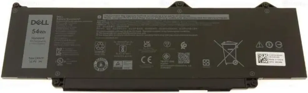 Dell P167G / P167G001 11.4V 54Wh Laptop Battery