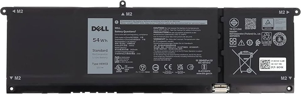 Dell P143G / P106F 15V 54Wh Laptop Battery
