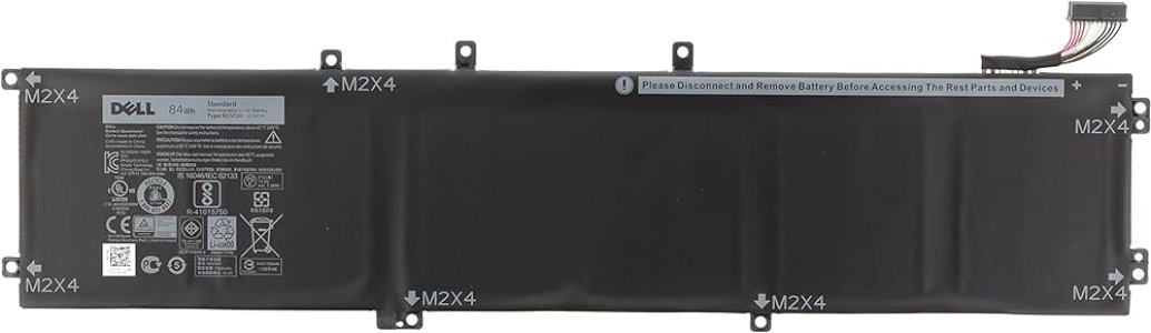 Original Dell XPS 15 9550 11.4V 84Wh 7600mAh 6-Cell Laptop Battery