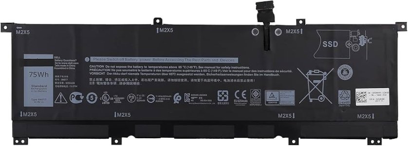 Original Dell XPS 15 9575 2-in-1 11.4V 74Wh Laptop Battery
