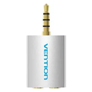 VENTION 4 POLE 3.5MM MALE TO 2*3.5MM FEMALE CONVERTER