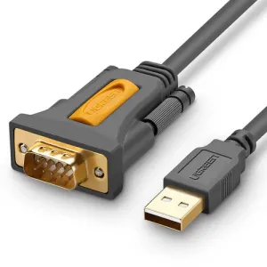 UGREEN USB-A 2.0 to DB9 RS-232 Male Adapter Cable 1.5m - CR104