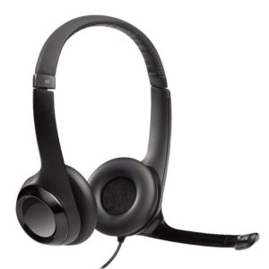 Logitech H390 USB-A Headset with Noise Cancelling Mic - Black - 981-000406