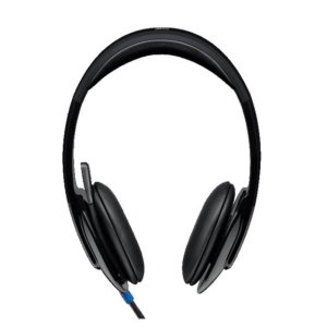 Logitech H540 USB-A Headset with Noise Cancelling Mic - Black - 981-000480