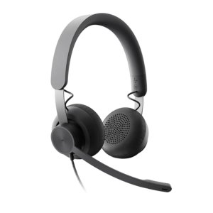 LOGITECH ZONE WIRED HEADSET WITH NOISE-CANCELLING MIC  - 981-000870