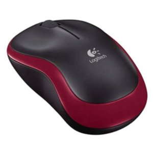 LOGITECH M185 WIRELESS MOUSE - RED - 910-002237