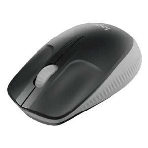 LOGITECH M190 FULL-SIZE WIRELESS MOUSE - MID GREY - 910-005906