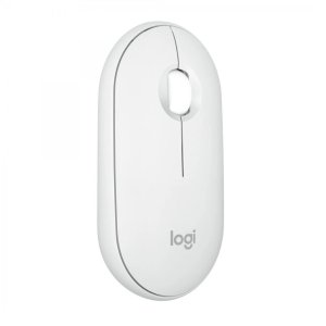LOGITECH M350S PEBBLE BLUETOOTH MOUSE - TONAL WHITE - 910-007013