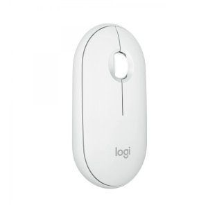 LOGITECH M350S PEBBLE BLUETOOTH MOUSE - TONAL WHITE - 910-007013