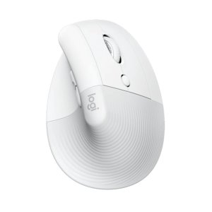 LOGITECH LIFT VERTICAL ERGONOMIC WIRELESS AND BLUETOOTH MOUSE - OFF WHITE - 910-006475