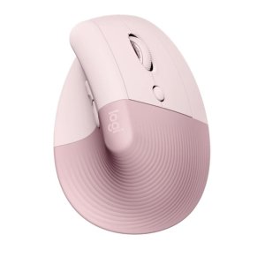 LOGITECH LIFT VERTICAL ERGONOMIC WIRELESS AND BLUETOOTH MOUSE - ROSE - 910-006478