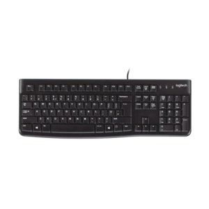 LOGITECH K120 WIRED KEYBOARD - BLACK - 920-002508